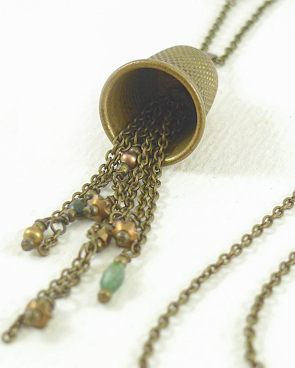 TABITO — Thimble necklace I